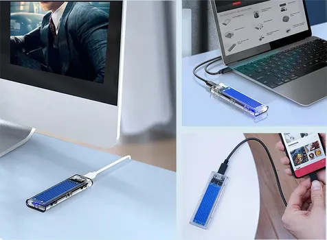 ORICO TCM2-C3-BL-BP / SSD M.2 ENCLOSURE USB-C (10 / 10)