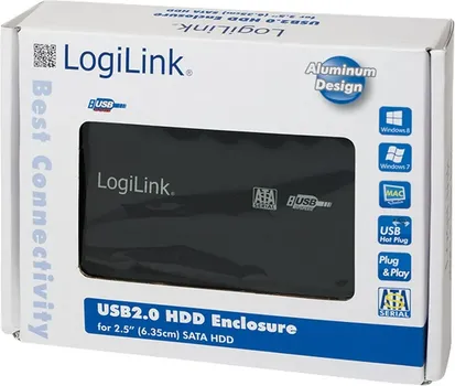 LOGILINK 2.5 SATA HDD ENCLOSURE UA0041B (2 / 2)