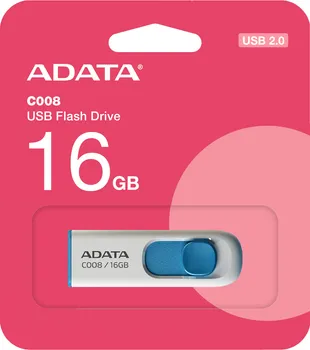 16GB / USB FLASH DRIVE ADATA C008 (2 / 2)