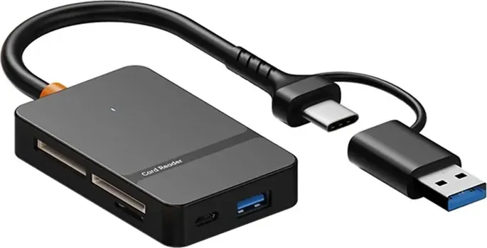 USB-A USB-C ČITAČ MEMORIJSKIH KARTICA 8U1 ADS-316 (2 / 4)