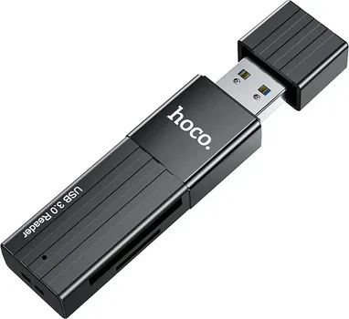 USB 2.0 ČITAČ MEMORIJSKIH KARTICA HOCO HB20 2U1 (1 / 4)