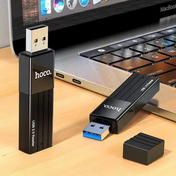 USB 2.0 ČITAČ MEMORIJSKIH KARTICA HOCO HB20 2U1 (3 / 4)
