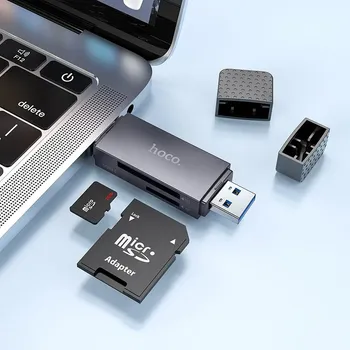 USB-A USB-C ČITAČ KARTICA HOCO 2/1 (2 / 6)