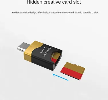 OTG USB-C PRIVJESAK ČITAČ MEMORIJSKIH KARTICA (4 / 5)