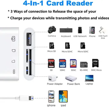 APPLE ČITAČ MEMORIJSKIH KARTICA ZA UREĐAJE 4/1 (4 / 4)