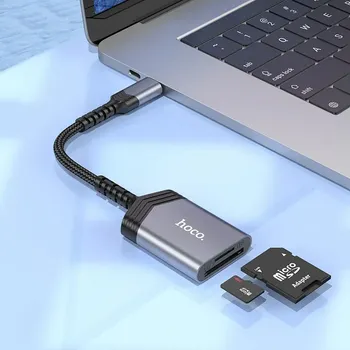 OTG USB-C ČITAČ MEMORIJSKIH KARTICA HOCO UA25 (3 / 5)
