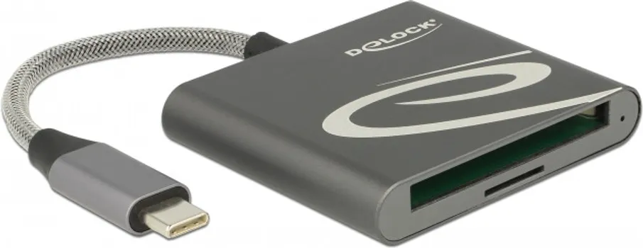 USB ČITAČ XQD 2.0 MEMORIJSKIH KARTICA DELOCK 91746 (1 / 2)