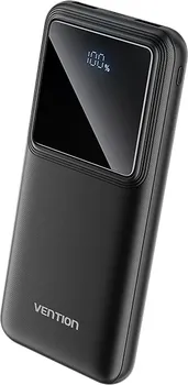 PREMIUM PRIJENOSNI PUNJAČ POWERBANK SA DISPLEJOM VENTION 22.5W 10000MAH CRNI (1 / 3)