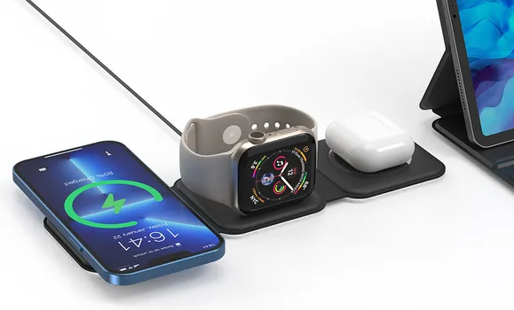 APPLE BEŽIČNI USB-C PUNJAČ ZA TELEFON SLUŠALICE I SAT CHOETECH T588-F 15W (2 / 8)
