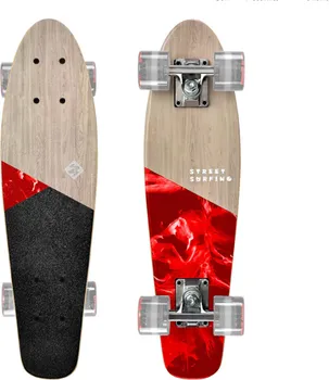 SKATEBOARD STREET SURFING WOOD BEACH BOARD BLOODY MARY (1 / 3)