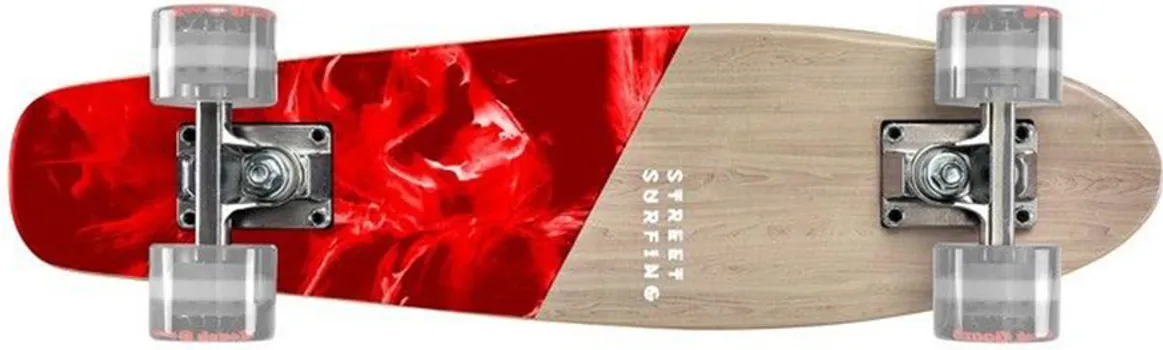 SKATEBOARD STREET SURFING WOOD BEACH BOARD BLOODY MARY (3 / 3)