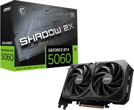 GEFORCE RTX 5060 SHADOW 8GB 28BIT RTX 5060 8G SHADOW 2X OC (4 / 5)