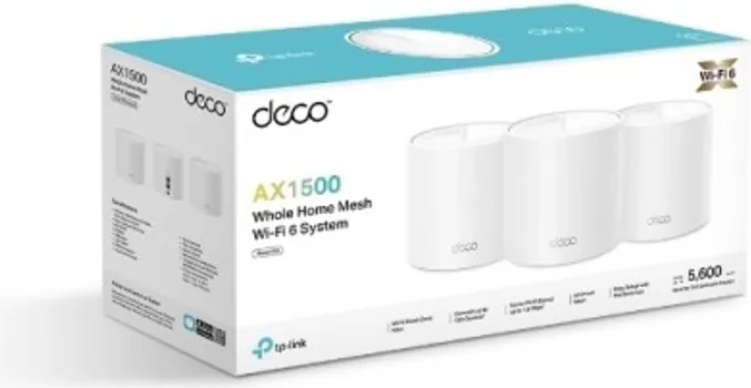 TP-LINK DECO X10 (3-PACK) AX1500 WHOLE HOME MESH WI-FI 6 SYSTEM (4 / 4)