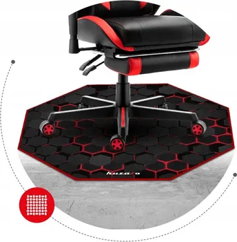 HUZARO FLOORMAT 2.0 PODLOGA ZA STOLICU │ ŠTITI POD │ DIMENZIJE: 120 X 120 CM │ DEBLJINA: 5 MM │ PROTIVKLIZNA BAZA │ OJAČANE IVICE (4 / 5)
