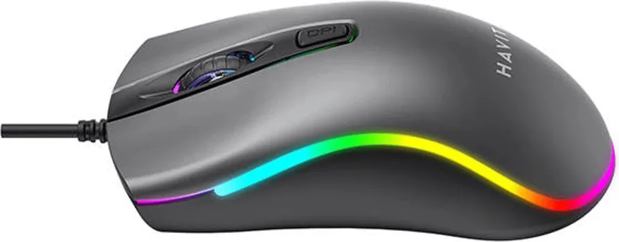 HAVIT HAVIT MS72 GAMING RGB MIŠ │ ŽIČNA USB VEZA │ DPI: 800–1200 │ 4 DUGMETA │ ERGONOMSKI DIZAJN │ DUŽINA KABLA: 1.3M (4 / 7)
