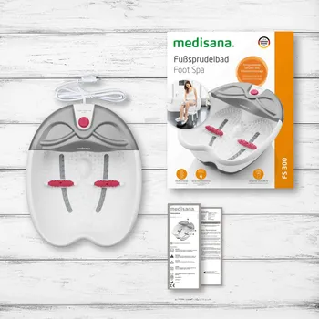 MEDISANA FS 300 SPA MASAŽER ZA STOPALA │ MASAŽA MJEHURIĆIMA │ VIBRACIONA MASAŽA │ REFLEKSOTERAPIJA STOPALA │ FUNKCIJA GRIJANJA VODE │ POBOLJŠAVA CIRKULACIJU (7 / 7)