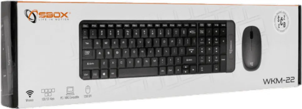 SBOX WKM-22 WIRELESS COMBO (4 / 7)