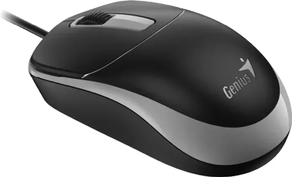 GENIUS DX-123 USB OPTICAL CRNO-SIVI MIŠ (3 / 4)