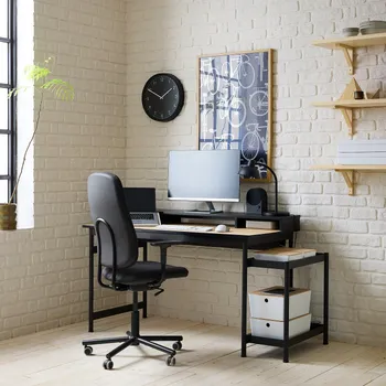 IKEA MULLSJÖ / SMÖRKULL RADNI STO I STOLICA 496.031.55 (2 / 13)