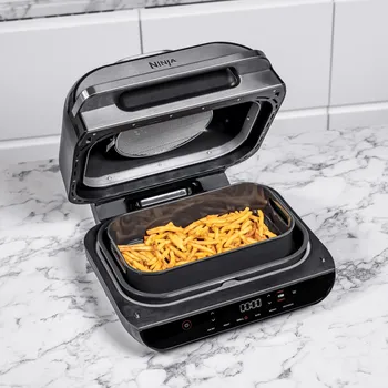 NINJA AG551EU FOODI MAX GRILL & AIRFRYER │ 6 FUNKCIJA PRIPREME HRANE │ SMART COOK SISTEM │ DIGITALNA SONDA ZA TEMPERATURU │ GRILL BEZ OKRETANJA │ 3,8L ZAPREMINA │ DO 260°C (5 / 9)