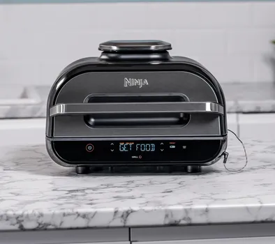 NINJA AG551EU FOODI MAX GRILL & AIRFRYER │ 6 FUNKCIJA PRIPREME HRANE │ SMART COOK SISTEM │ DIGITALNA SONDA ZA TEMPERATURU │ GRILL BEZ OKRETANJA │ 3,8L ZAPREMINA │ DO 260°C (6 / 9)