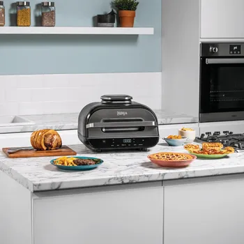 NINJA AG551EU FOODI MAX GRILL & AIRFRYER │ 6 FUNKCIJA PRIPREME HRANE │ SMART COOK SISTEM │ DIGITALNA SONDA ZA TEMPERATURU │ GRILL BEZ OKRETANJA │ 3,8L ZAPREMINA │ DO 260°C (8 / 9)