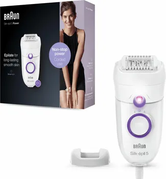 BRAUN SILK-ÉPIL 5 505 POWER EPILATOR │ SUVO UKLANJANJE DLAČICA │ 2 BRZINE │ 28 PINCETA │ SMARTLIGHT SVJETLO │ DO 4 NEDJELJE GLATKE KOŽE (6 / 6)