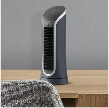 ROWENTA VU6220F0 TORANJSKI VENTILATOR SA OSVEZAVAJUĆIM VAZDUHOM, PRIMETNIM SA UDALJENOSTI DO 5 METARA SA BRZINOM VAZDUHA OD 2 M/S, 6 PODEŠAVANJA BRZINE I 2 AUTOMATSKA REZIMA (AUTOMATSKI I NOĆNI) (2 / 3)