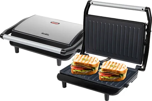 TOSTER GRILL DECAKILA KEEC049M PREKLOPNI 850W (1 / 1)