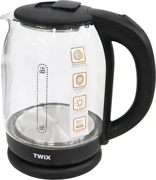 TWIX KUHALO ZA VODU HMKT-09, 1500 W, 1.8 L, STAKLENO (1 / 1)