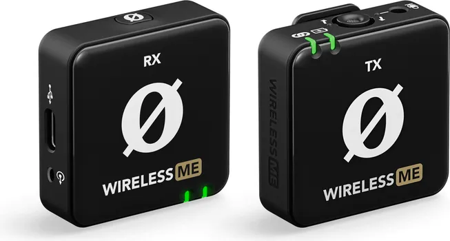 RODE WIRELESS ME COMPACT MICROPHONE SYSTEM [2.4GHZ / USB / 3.5MM] (1 / 8)