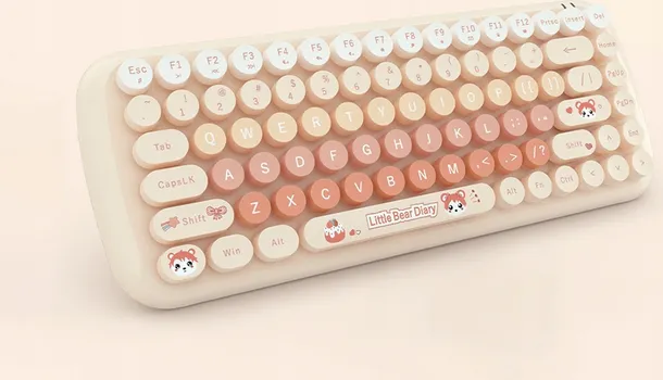 MOFII CANDY NEW BEŽIČNI KOMPLET TASTATURA I MIŠ │ 2.4G BEŽIČNA VEZA │ 84 TASTERA │ DPI 800/1200/1600 │ 8 MIL. KLIKOVA │ DO 10M DOMET │ 2XAA ZA TASTATURU (4 / 6)
