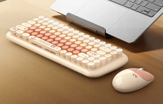 MOFII CANDY NEW BEŽIČNI KOMPLET TASTATURA I MIŠ │ 2.4G BEŽIČNA VEZA │ 84 TASTERA │ DPI 800/1200/1600 │ 8 MIL. KLIKOVA │ DO 10M DOMET │ 2XAA ZA TASTATURU (6 / 6)