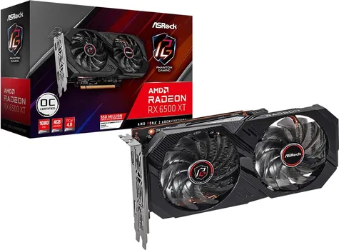 ASROCK VGA RX 6500 XT 4GB PHANTOM GAMING D OC (2 / 3)