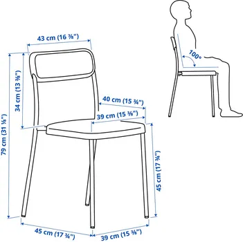 IKEA VIHALS STOLICA 505.691.03 (9 / 9)