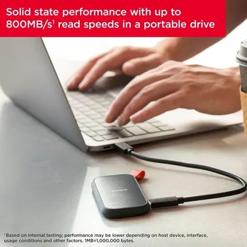 SANDISK 1TB / SSD PORTABLE 800MB/S USB-C USB 3.2 GEN 2 (3 / 5)
