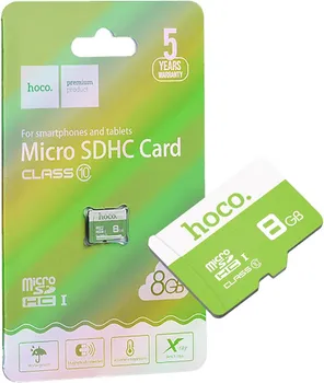HOCO. 8GB / MICRO SD CLASS 10 - MICROSD 8GB CLASS10 (1 / 3)