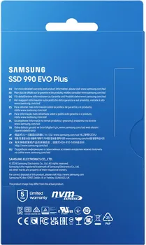 SAMSUNG 990 EVO PLUS 1TB / SSD M.2 2280 / PCIE 4.0 / NVME 2.0 MZ-V9S1T0BW (8 / 8)