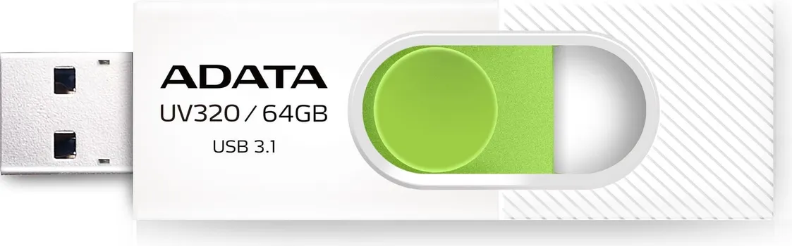 ADATA UV320 64GB / USB FLASH DISK / USB-A 3.2 GEN 1 AUV320-64G-RWHGN (1 / 3)