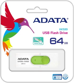 ADATA UV320 64GB / USB FLASH DISK / USB-A 3.2 GEN 1 AUV320-64G-RWHGN (3 / 3)
