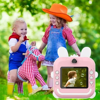 Q5 KIDS VIDEO DJEČIJA KAMERA CARTOON RABBIT – PINK (6 / 9)