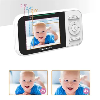 LCD BABY MONITOR [2.8-INCH / TEMPERATURE DETECTION] (3 / 7)