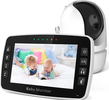 WIRELESS VIDEO BABY MONITOR [4.3-INCH] (1 / 9)