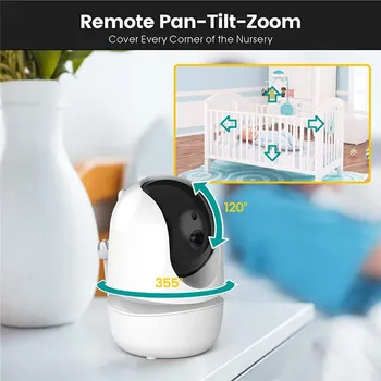 WIRELESS VIDEO BABY MONITOR [4.3-INCH] (7 / 9)