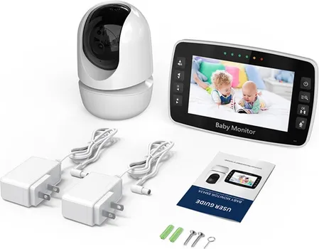 WIRELESS VIDEO BABY MONITOR [4.3-INCH] (9 / 9)