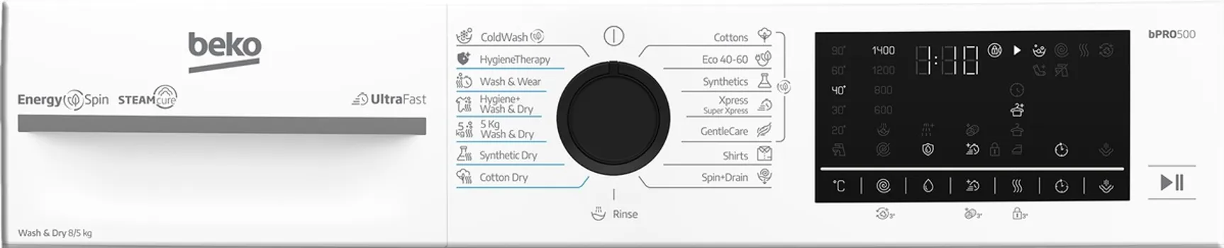 BEKO BM5DFT 48447W [8KG / 5KG] (10 / 10)
