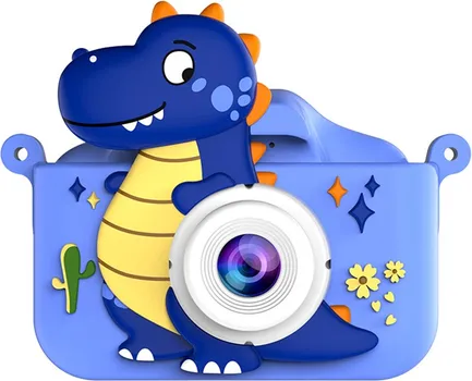 2.0 DJEČIJA KAMERA CARTOON DINOSAUR – BLUE (1 / 7)