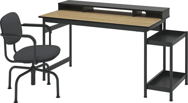 IKEA MULLSJÖ RADNI STO I STOLICA 496.031.41 (1 / 12)