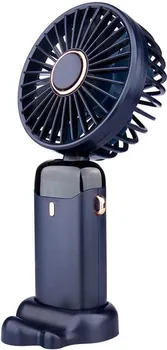 RUČNI PODESIVI PUNJIVI VENTILATOR SA 5 BRZINA S1 PLAVI (5 / 7)