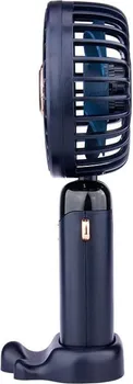 RUČNI PODESIVI PUNJIVI VENTILATOR SA 5 BRZINA S1 PLAVI (7 / 7)
